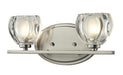 Z-Lite - 3022-2V - Two Light Vanity - Hale - Brushed Nickel