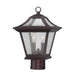 Acclaim Lighting - 39017ABZ - Two Light Post Mount - Aiken - Architectural Bronze