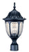 Acclaim Lighting - 5067BK - One Light Post Mount - Suffolk - Matte Black