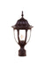 Acclaim Lighting - 5067BW - One Light Post Mount - Suffolk - Burled Walnut