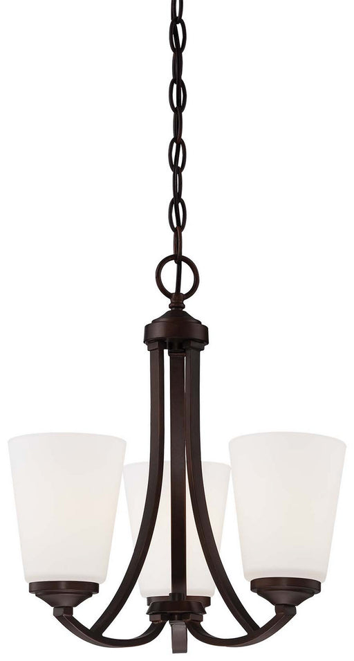 Minka-Lavery - 4963-284 - Three Light Mini Chandelier - Overland Park - Vintage Bronze