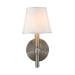 Golden - 3500-1W PW-CWH - One Light Wall Sconce - Waverly PW - Pewter