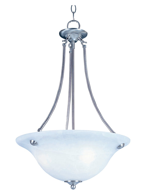 Maxim - 2682FTSN - Three Light Pendant - Malaga - Satin Nickel