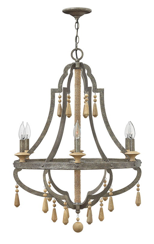 Fredrick Ramond - FR42286DIR - LED Chandelier - Cordoba - Distressed Iron