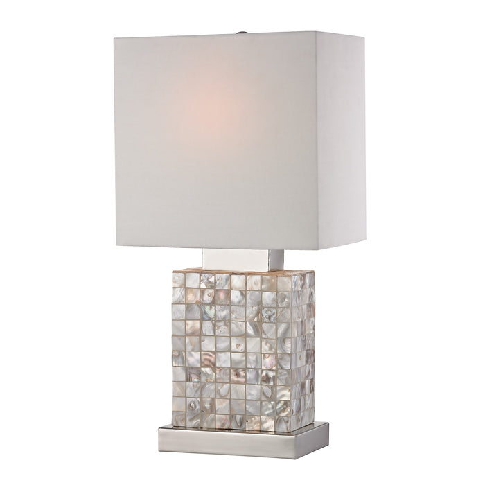 ELK Home - 112-1155 - One Light Table Lamp - Sterling - Natural