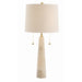 Arteriors - 49882-590 - Two Light Table Lamp - Sidney - White
