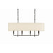 Arteriors - 89417 - Four Light Chandelier - Beatty - Bronze