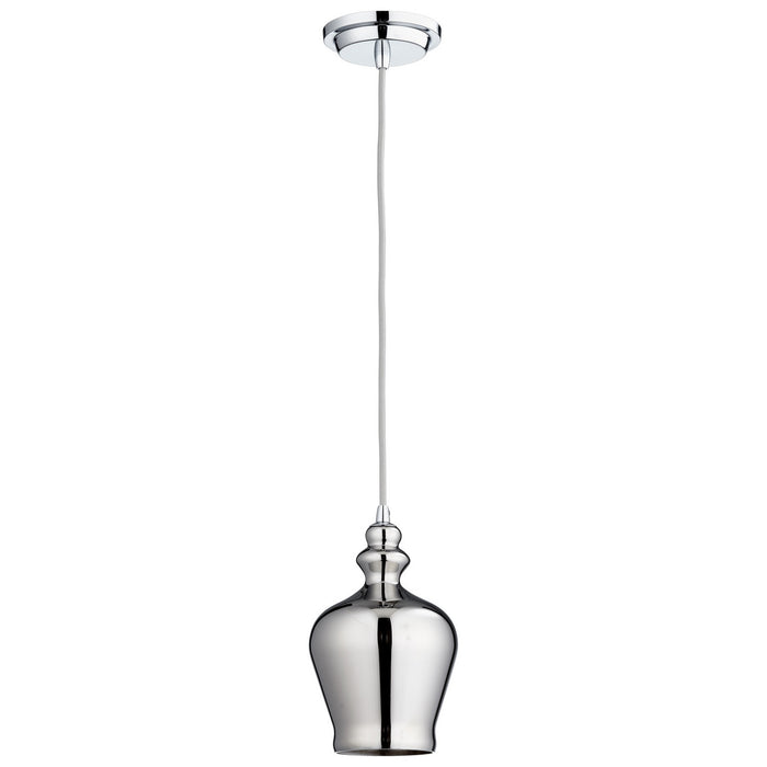Cyan - 06485 - One Light Pendant - Calista - Chrome