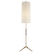 Visual Comfort Signature - ARN 1001HAB-L - One Light Floor Lamp - Frankfort - Hand-Rubbed Antique Brass