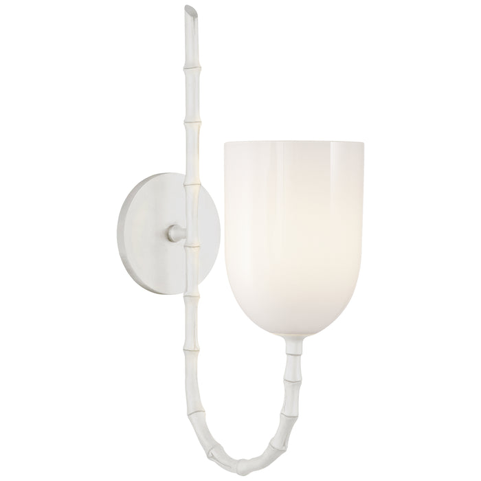 Visual Comfort Signature - ARN 2000PW-WG - One Light Wall Sconce - Edgemere - Plaster White