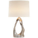 Visual Comfort Signature - ARN 3100BSL-L - One Light Table Lamp - Cannes Table - Burnished Silver Leaf