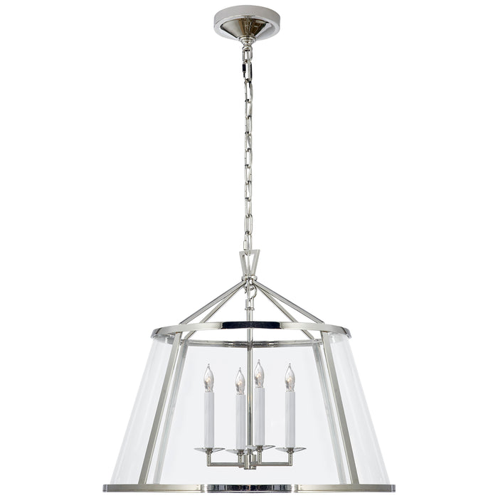 Visual Comfort Signature - CHC 2202PN-CG - Four Light Pendant - Darlana Pendant - Polished Nickel