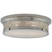 Visual Comfort Signature - CHC 4392PN-WG - Two Light Flush Mount - Alderly - Polished Nickel