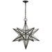 Visual Comfort Signature - CHC 5212AI-AM - One Light Lantern - Moravian Star - Aged Iron