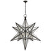 Visual Comfort Signature - CHC 5213AI-AM - Three Light Lantern - Moravian Star - Aged Iron