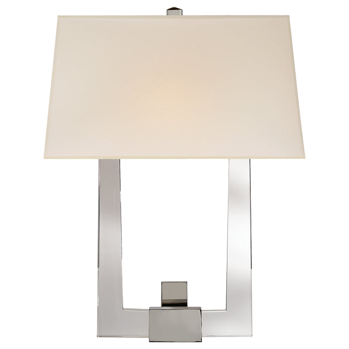 Visual Comfort Signature - CHD 2957CG/PN-S - Two Light Wall Sconce - Edwin - Crystal with Polished Nickel