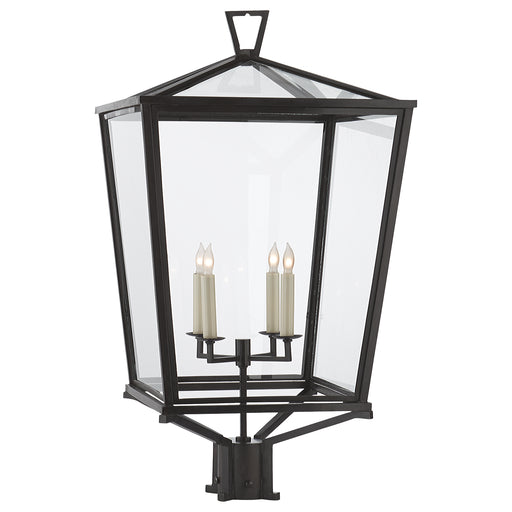 Visual Comfort Signature - CHO 7113BZ - Four Light Post Lantern - Darlana Outdoor - Bronze