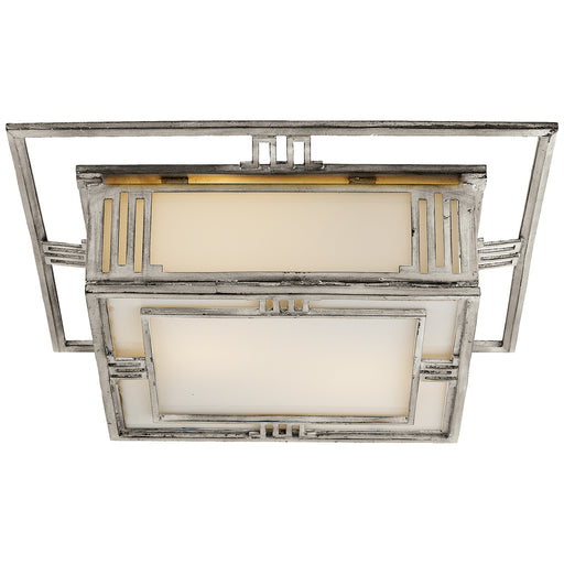 Visual Comfort Signature - TOB 4220BSL - Two Light Flush Mount - Enrique - Burnished Silver Leaf