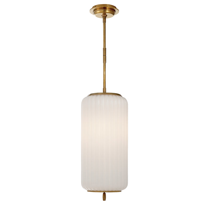 Visual Comfort Signature - TOB 5160HAB-WG - Three Light Pendant - Eden - Hand-Rubbed Antique Brass