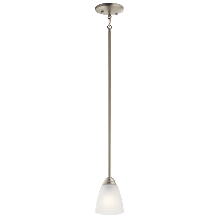 Kichler - 43640NI - One Light Mini Pendant - Jolie - Brushed Nickel