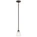 Kichler - 43640OZ - One Light Mini Pendant - Jolie - Olde Bronze