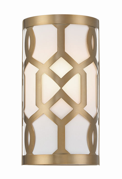 Crystorama - 2262-AG - One Light Wall Sconce - Jennings - Aged Brass