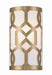 Crystorama - 2262-AG - One Light Wall Sconce - Jennings - Aged Brass