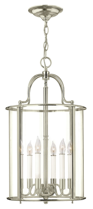 Hinkley - 3478PN - LED Foyer Pendant - Gentry - Polished Nickel