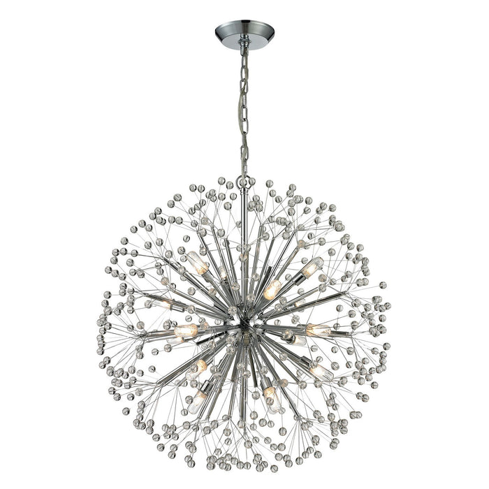 ELK Home - 11546/16 - 16 Light Chandelier - Starburst - Polished Chrome