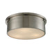 ELK Home - 11821/3 - Three Light Flush Mount - Simpson - Brushed Nickel