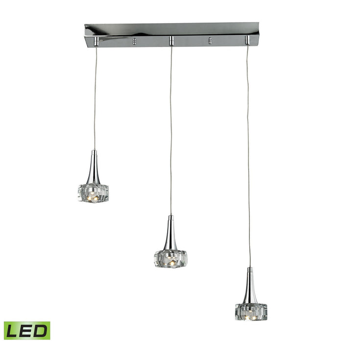 ELK Home - 17166/3 - LED Pendant - Alea - Polished Chrome