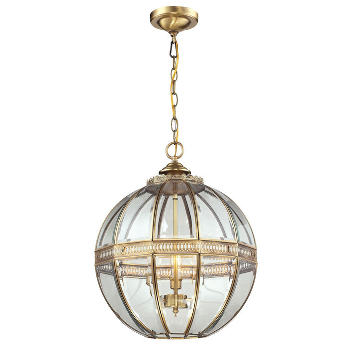 ELK Home - 22021/3 - Three Light Pendant - Randolph - Brushed Brass