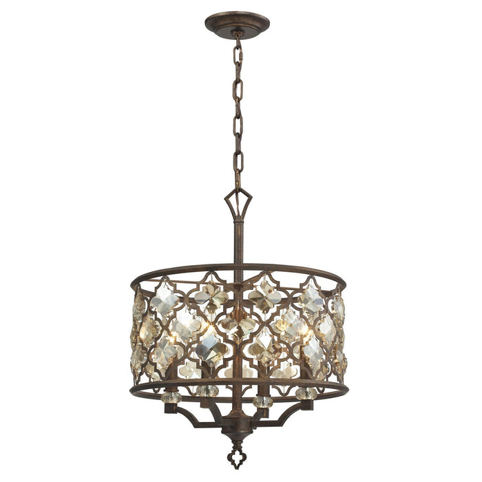 ELK Home - 31096/4 - Four Light Chandelier - Armand - Weathered Bronze