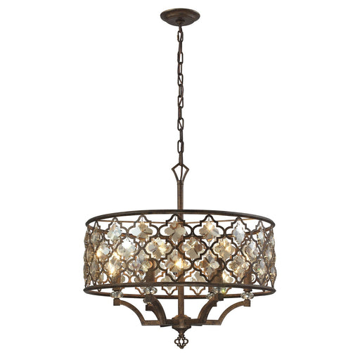 ELK Home - 31097/6 - Six Light Chandelier - Armand - Weathered Bronze