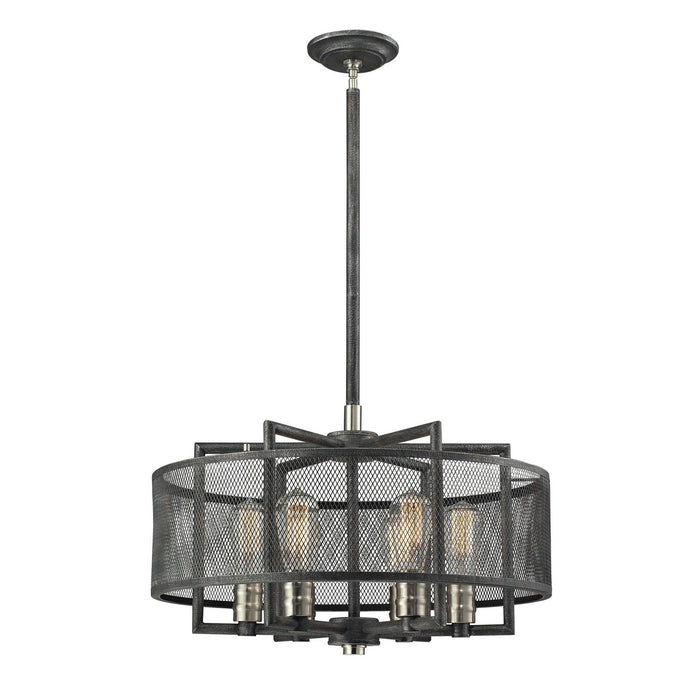 ELK Home - 31238/6 - Six Light Chandelier - Slatington - Brushed Nickel