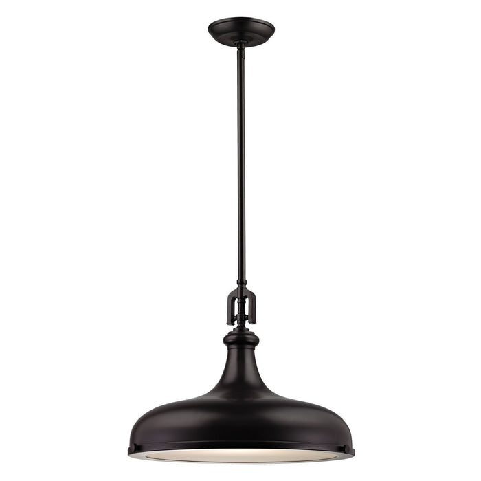 ELK Home - 57062/1 - One Light Pendant - Rutherford - Oil Rubbed Bronze