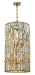 Fredrick Ramond - FR33736SLF - LED Chandelier - Gemma - Silver Leaf