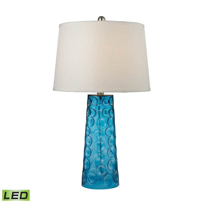 ELK Home - D2619-LED - LED Table Lamp - Hammered Glass - Blue