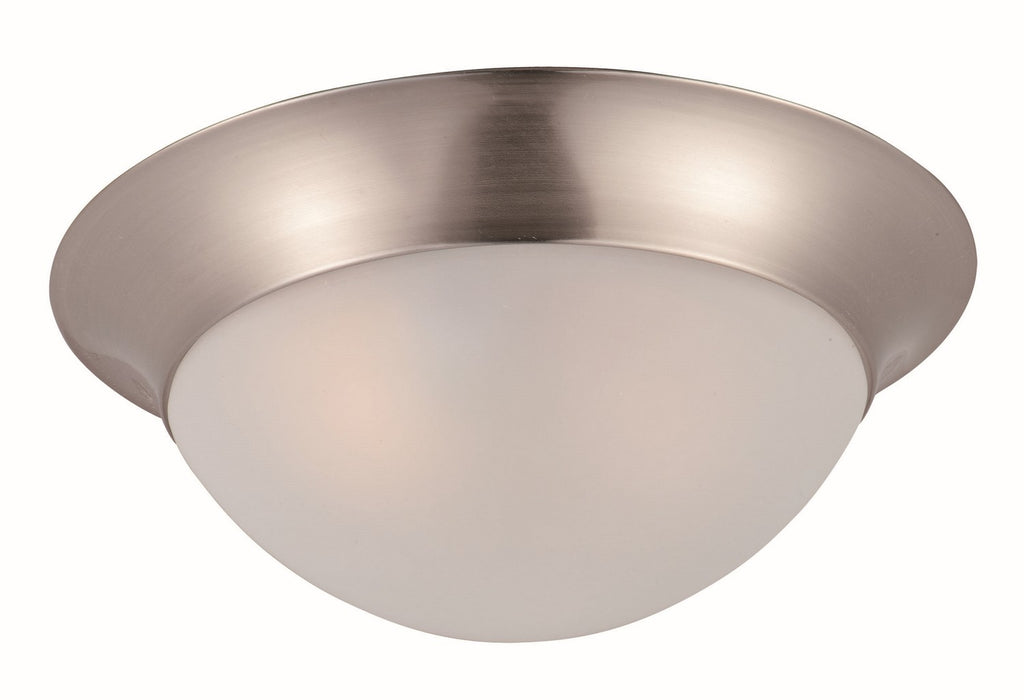 Maxim - 5850FTSN - One Light Flush Mount - Essentials - 585x - Satin Nickel