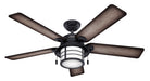 Hunter - 59135 - 54"Ceiling Fan - Key Biscayne - Weathered Zinc
