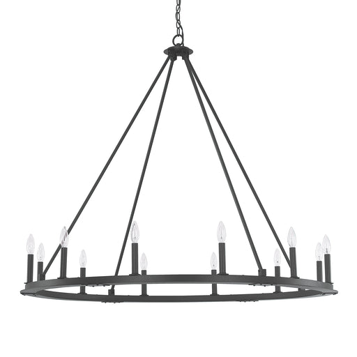 Capital Lighting - 4912BI-000 - 12 Light Chandelier - Pearson - Black Iron