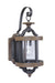 Craftmade - Z7914-TBWB - One Light Wall Mount - Ashwood - Textured Black/Whiskey Barrel