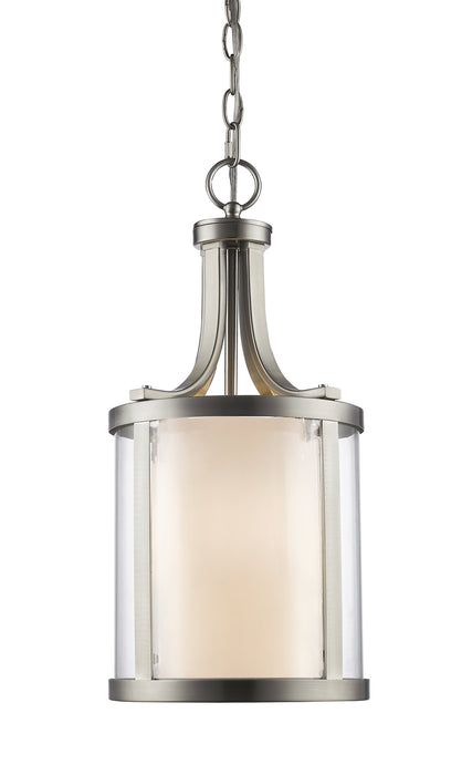 Z-Lite - 426-3-BN - Three Light Pendant - Willow - Brushed Nickel