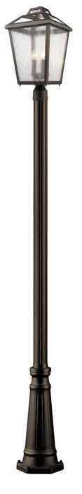 Z-Lite - 539PHBR-519P-ORB - Three Light Outdoor Post Mounted Fixture - Bayland - Oil Rubbed Bronze