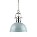 Golden - 3602-L CH-SF - One Light Pendant - Duncan CH - Chrome