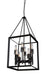 Artcraft - AC10068 - Eight Light Chandelier - Vineyard - Matte Black