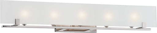 Nuvo Lighting - 60-5178 - Five Light Vanity - Lynne - Polished Nickel