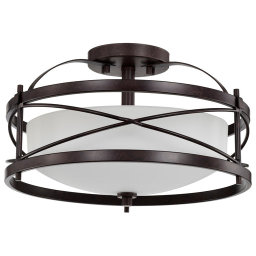 Nuvo Lighting - 60-5335 - Two Light Semi Flush Mount - Ginger - Old Bronze