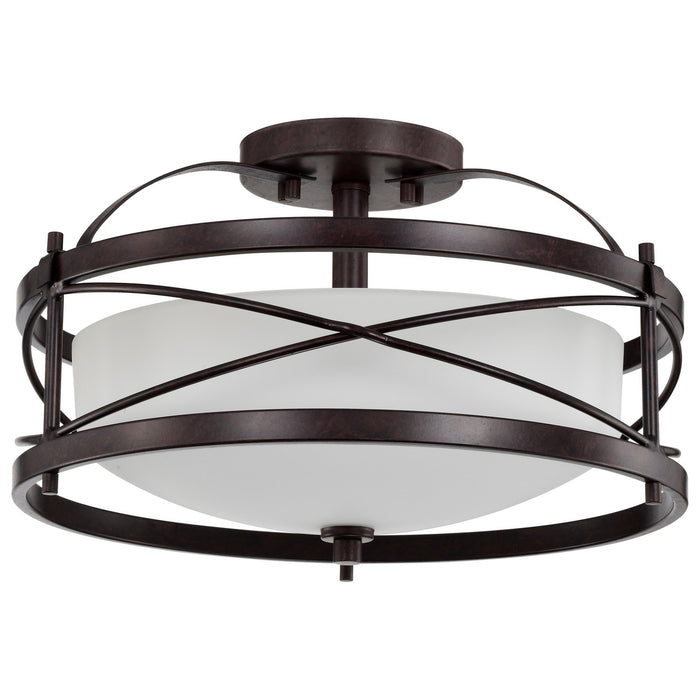 Nuvo Lighting - 60-5335 - Two Light Semi Flush Mount - Ginger - Old Bronze