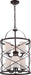 Nuvo Lighting - 60-5339 - Six Light Chandelier - Ginger - Old Bronze